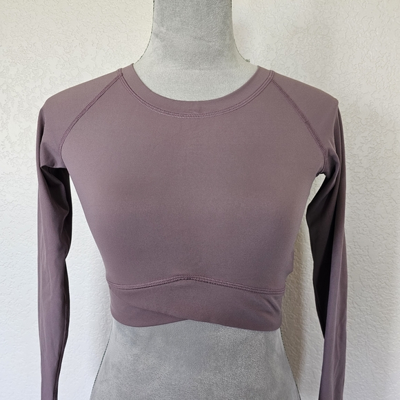 Danysu Crossover Naked Feeling Workout Gym long-sleeved top XS - Picture 2 of 7